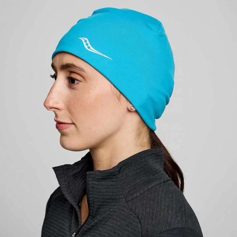 Men\'s Saucony Solstice Beanie Blue | UAE S12076-L14