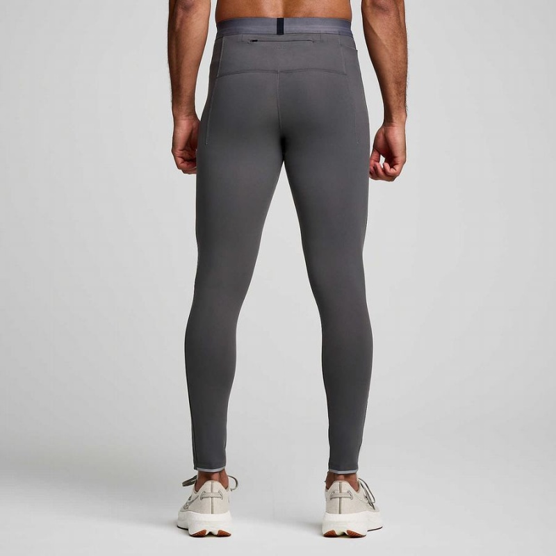 Men's Saucony Solstice Tight Grey | UAE S65301-F32