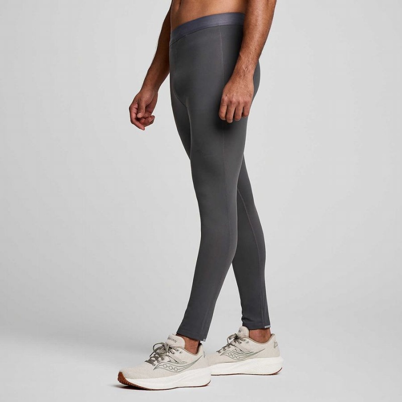 Men's Saucony Solstice Tight Grey | UAE S65301-F32