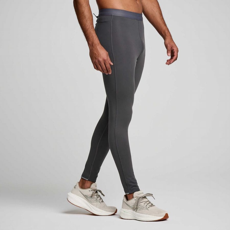 Men's Saucony Solstice Tight Grey | UAE S65301-F32