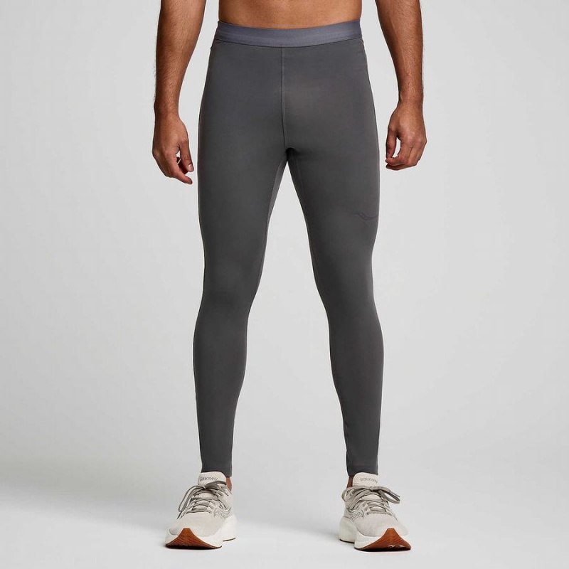 Men\'s Saucony Solstice Tight Grey | UAE S65301-F32