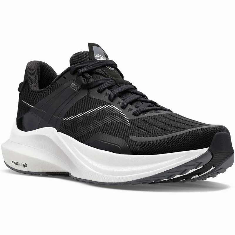 Men's Saucony Tempus Running Shoes Black | UAE S32158-S90