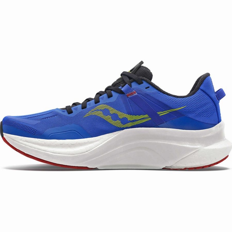 Men's Saucony Tempus Running Shoes Blue | UAE S02816-A70