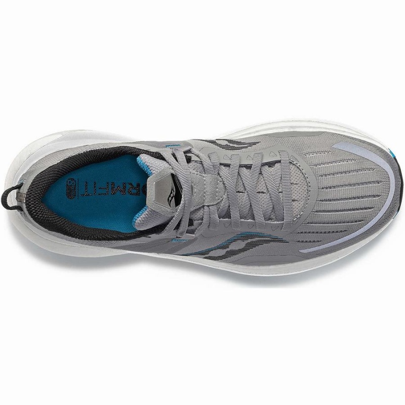 Men's Saucony Tempus Running Shoes Grey / Blue | UAE S23576-D23