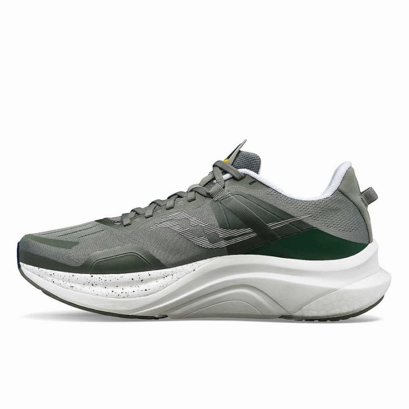 Men's Saucony Tempus Running Shoes Khaki / White | UAE S15364-U81