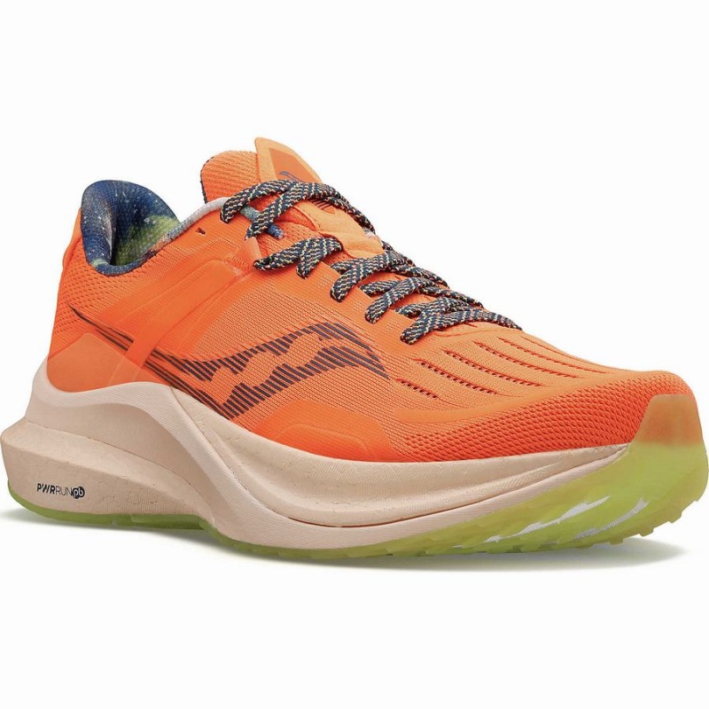 Men's Saucony Tempus Running Shoes Orange | UAE S36147-M15