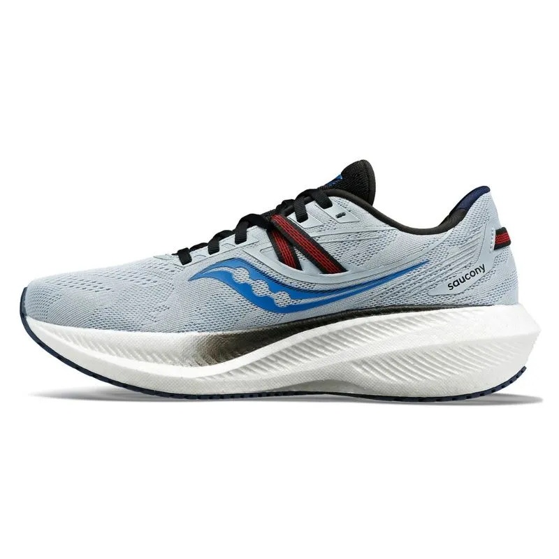 Men's Saucony Triumph 20 Running Shoes Light Blue / Black | UAE S23701-E76