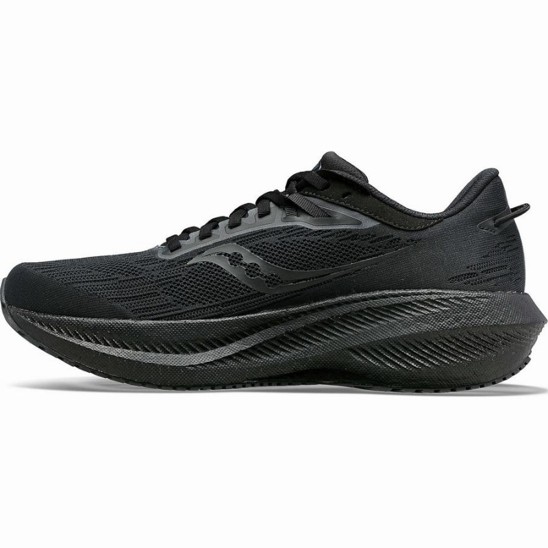 Men's Saucony Triumph 21 Running Shoes Black | UAE S89761-M93