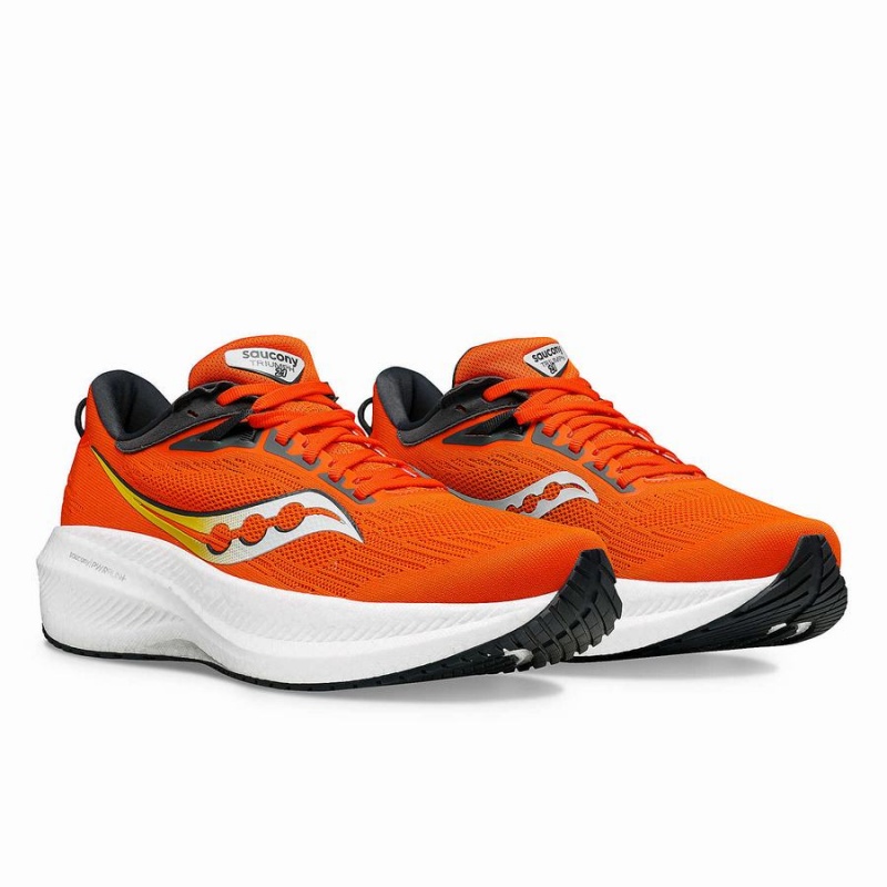 Men's Saucony Triumph 21 Running Shoes Grey | UAE S69705-S59