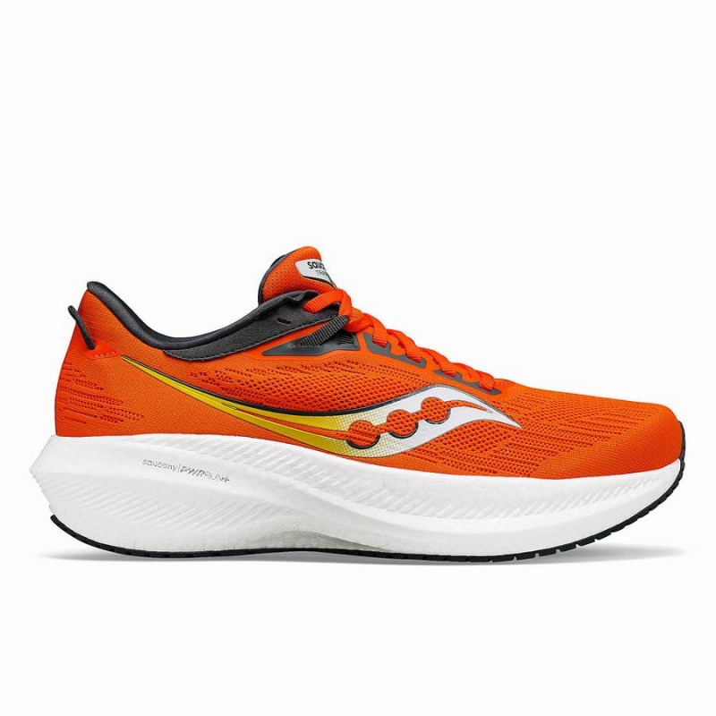 Men\'s Saucony Triumph 21 Running Shoes Grey | UAE S69705-S59