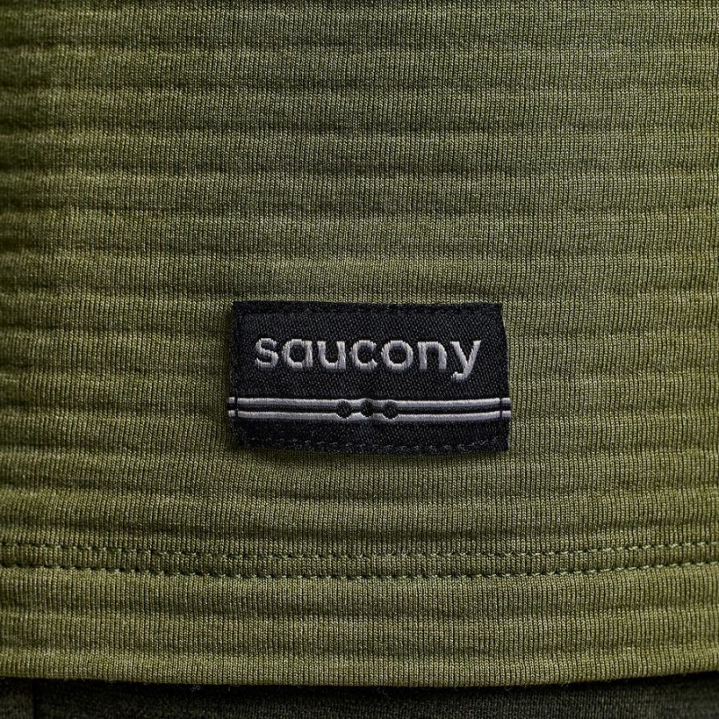 Men's Saucony Triumph 3D Crew T Shirts Khaki | UAE S98250-J94