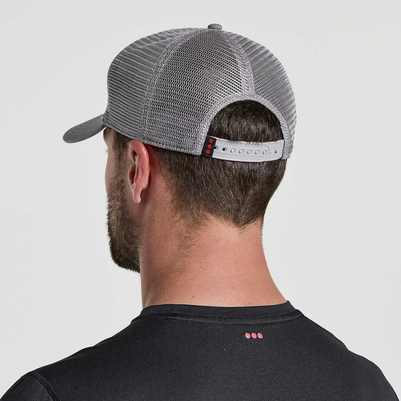 Men's Saucony Trucker Hats Grey | UAE S19025-G96