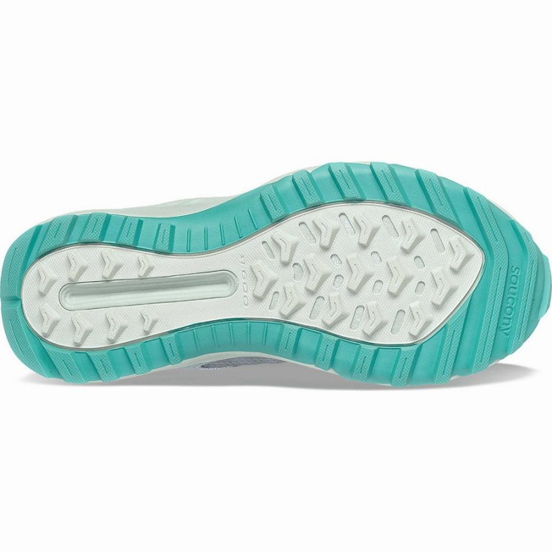 Women's Saucony Aura TR Running Shoes Grey / Turquoise | UAE S40851-B94