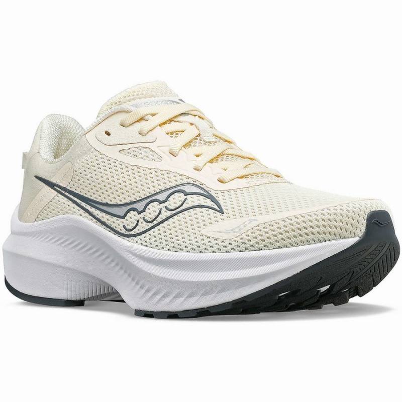 Women's Saucony Axon 3 Running Shoes Beige | UAE S12057-U87