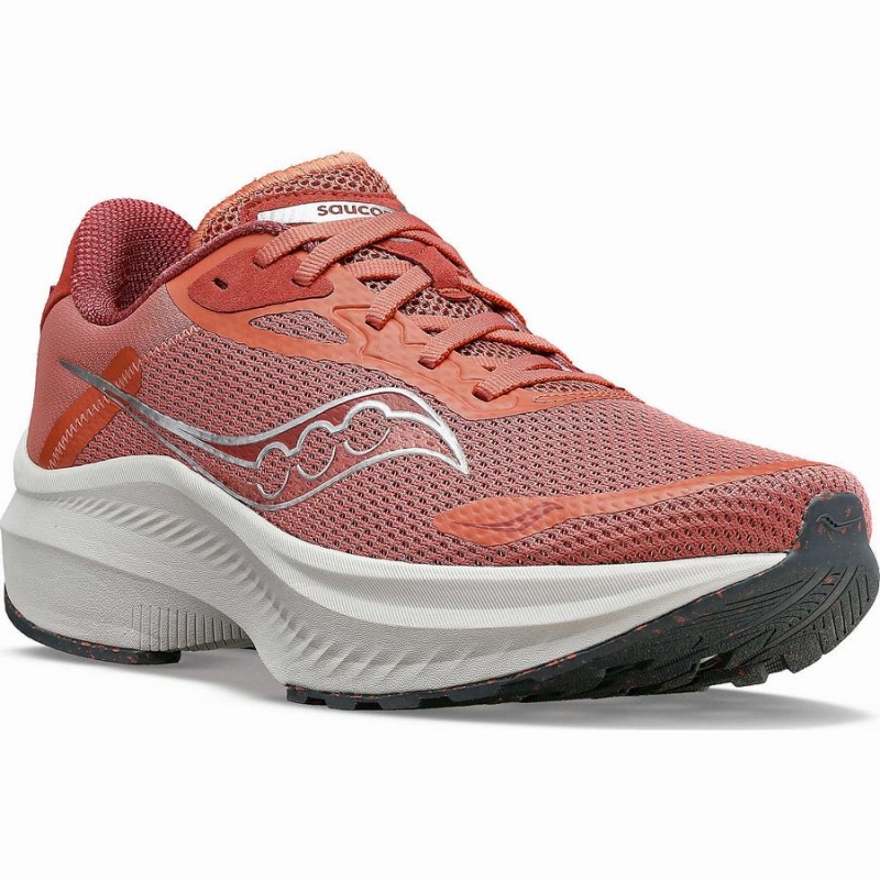 Women's Saucony Axon 3 Running Shoes Grey | UAE S16874-T04