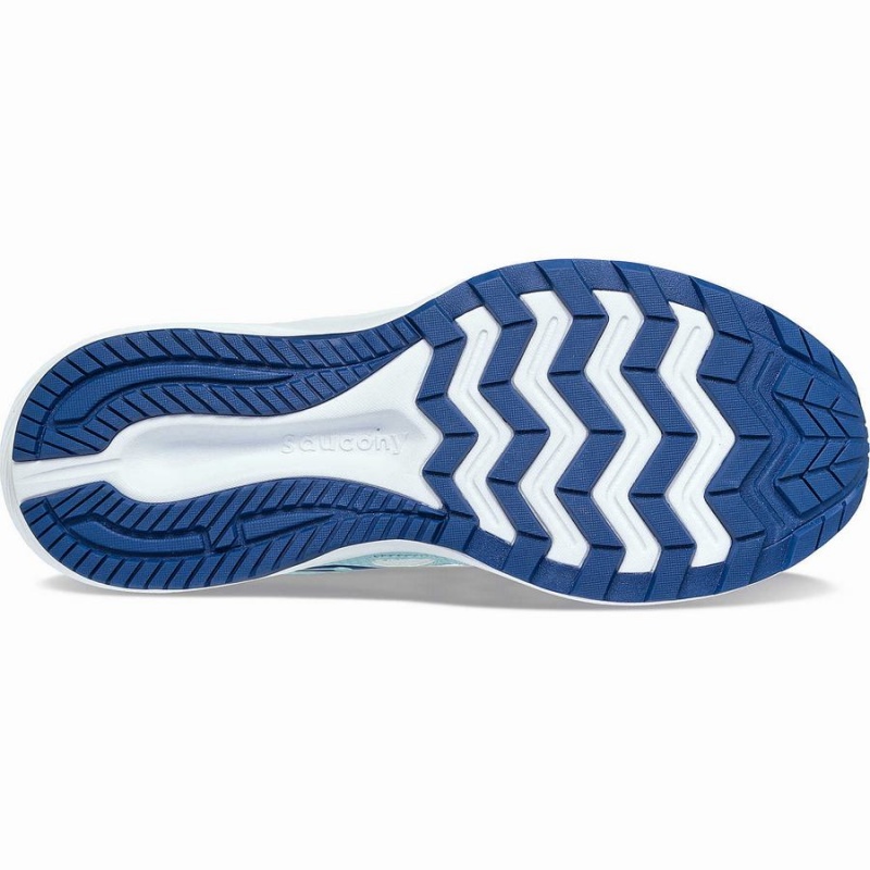 Women's Saucony Cohesion 16 Walking Shoes White / Indigo | UAE S30518-F45