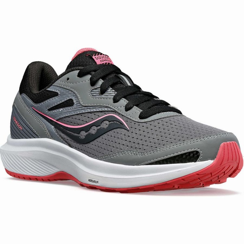 Women's Saucony Cohesion 16 Walking Shoes Grey | UAE S36749-H60