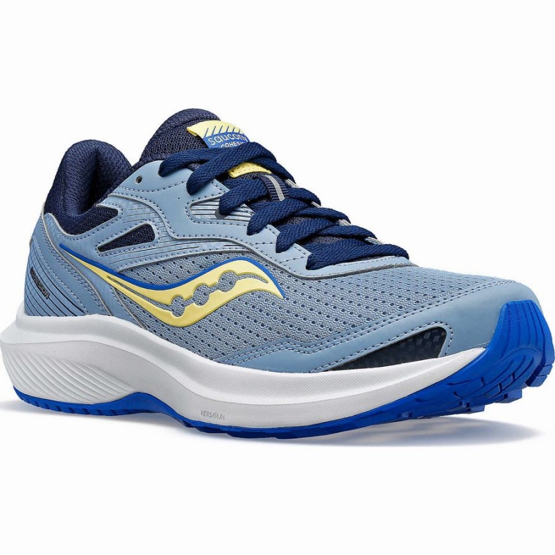 Women's Saucony Cohesion 16 Walking Shoes Blue | UAE S20741-J85