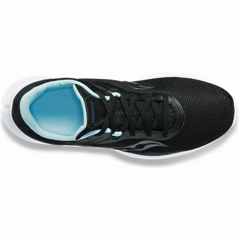 Women's Saucony Convergence Running Shoes Black / Light Turquoise | UAE S14560-A04