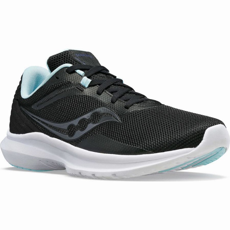 Women's Saucony Convergence Running Shoes Black / Light Turquoise | UAE S14560-A04