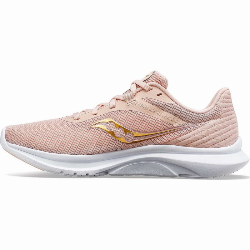 Women's Saucony Convergence Running Shoes Coral / Gold | UAE S93274-S67