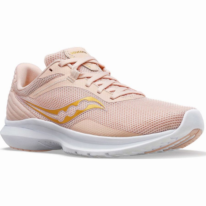 Women's Saucony Convergence Running Shoes Coral / Gold | UAE S93274-S67