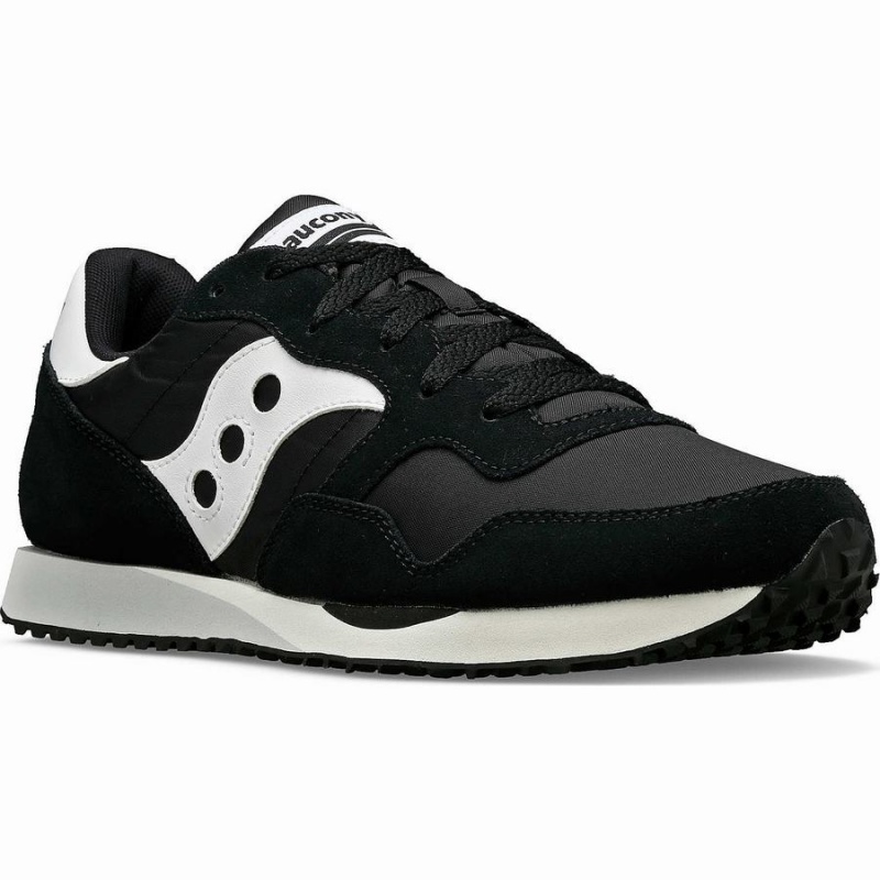 Women's Saucony DXN Trainer Sneakers Black / White | UAE S64970-Y74