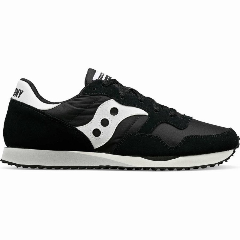 Women\'s Saucony DXN Trainer Sneakers Black / White | UAE S64970-Y74