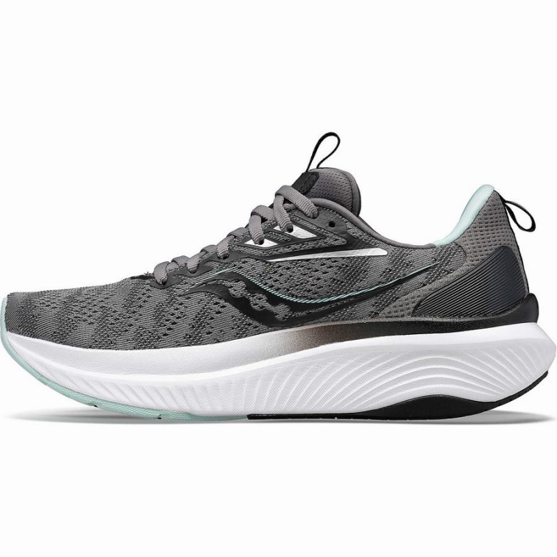 Women's Saucony Echelon 9 Running Shoes Grey | UAE S90472-K39