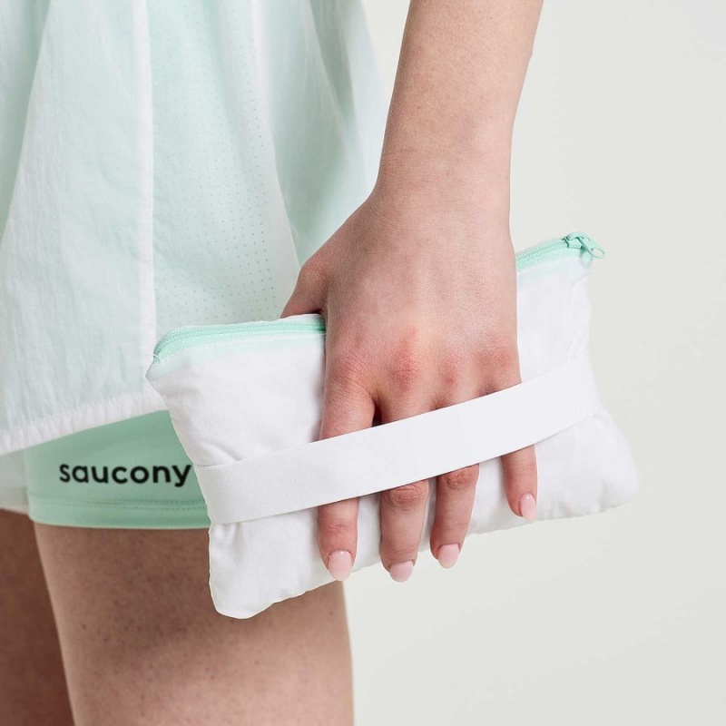 Women's Saucony Elevate Packaway Jackets White | UAE S97583-Y82