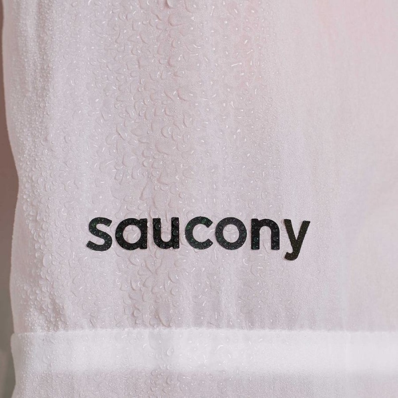 Women's Saucony Elevate Packaway Jackets White | UAE S97583-Y82