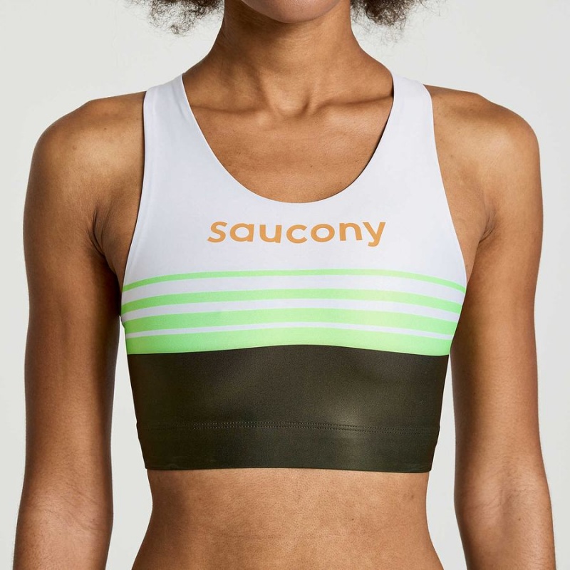 Women's Saucony Elite Bra Top Bras Umbra | UAE S16540-E65