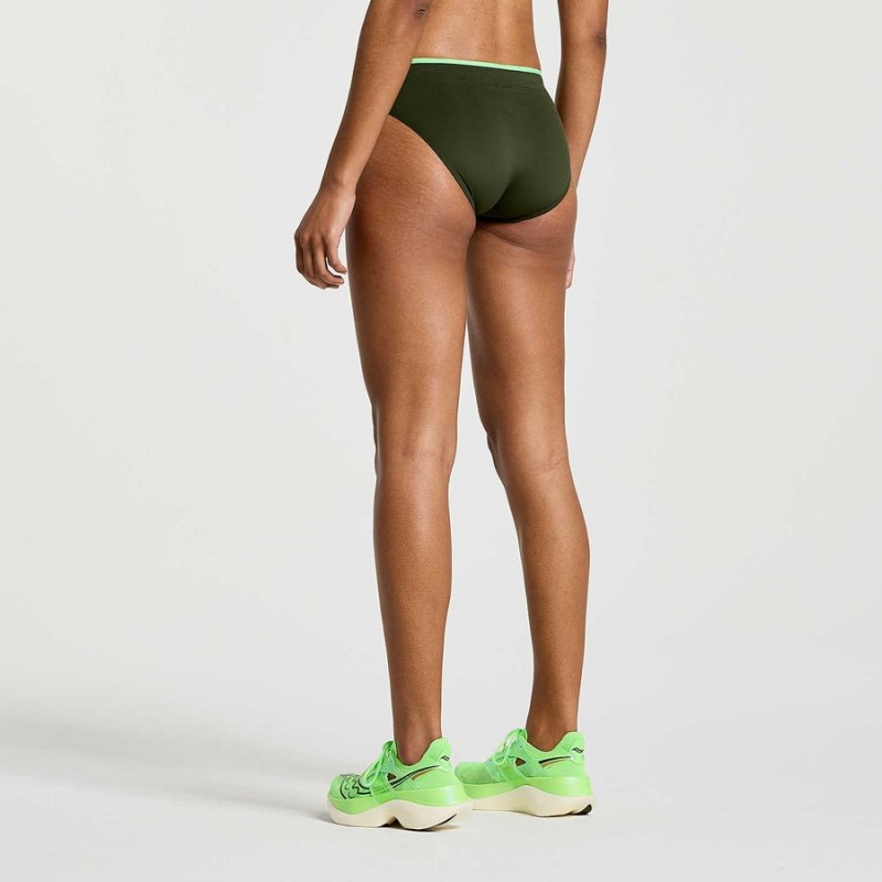 Women's Saucony Elite Brief Shorts Umbra | UAE S34759-W74