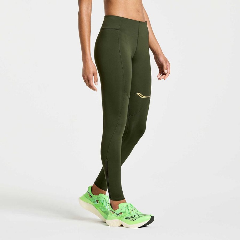 Women's Saucony Elite Tight Umbra | UAE S63218-X24