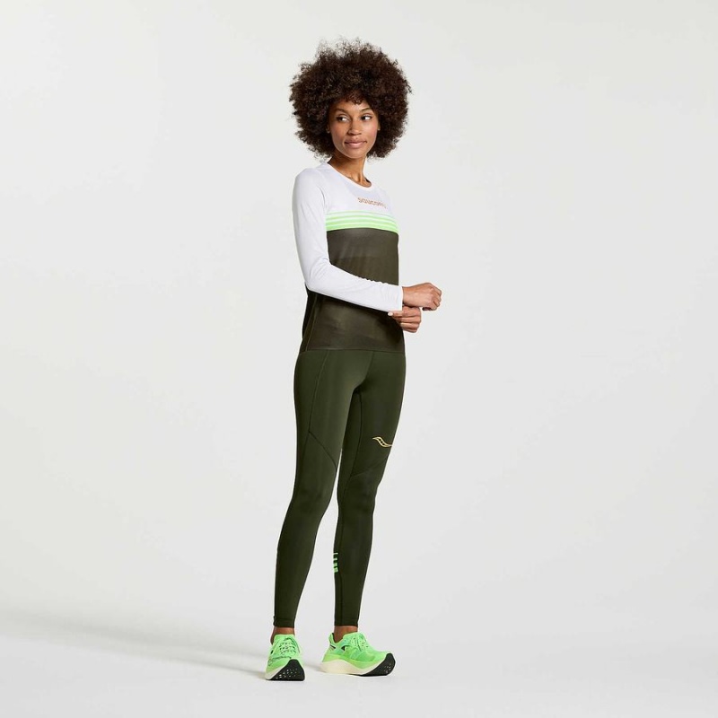 Women's Saucony Elite Tight Umbra | UAE S63218-X24