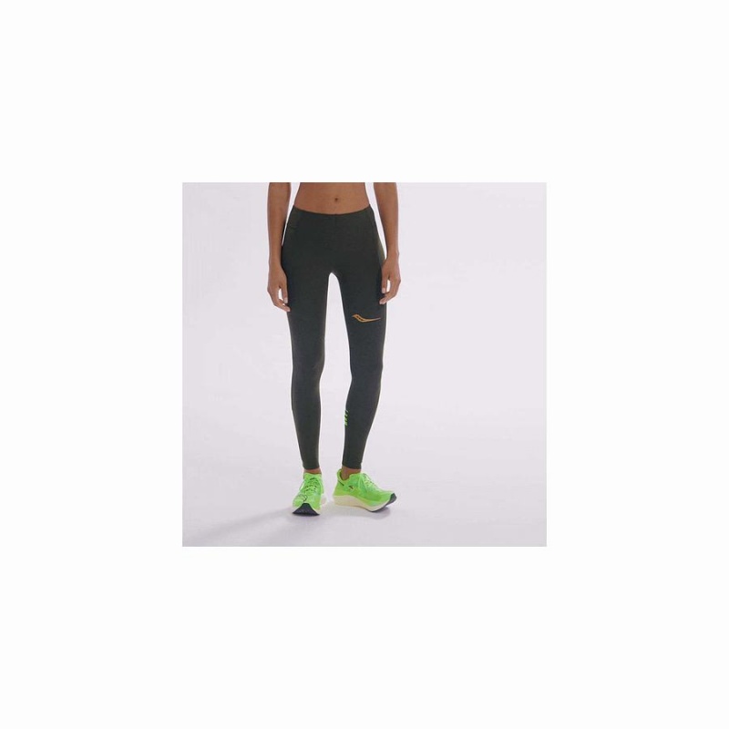 Women's Saucony Elite Tight Umbra | UAE S63218-X24