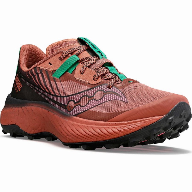 Women's Saucony Endorphin Edge Running Shoes Orange | UAE S91827-H14