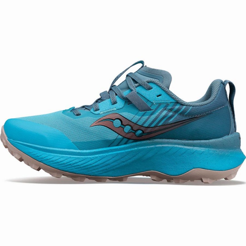 Women's Saucony Endorphin Edge Trail Running Shoes Blue | UAE S10627-R21