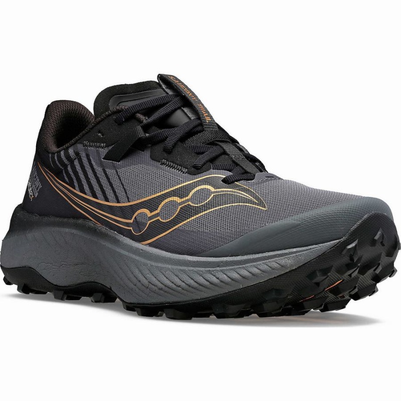 Women's Saucony Endorphin Edge Trail Running Shoes Black | UAE S19036-T28