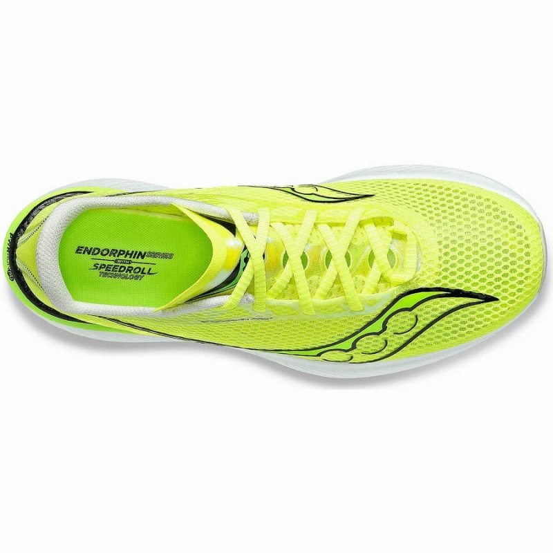 Women's Saucony Endorphin Pro 3 Running Shoes Yellow | UAE S30928-K24