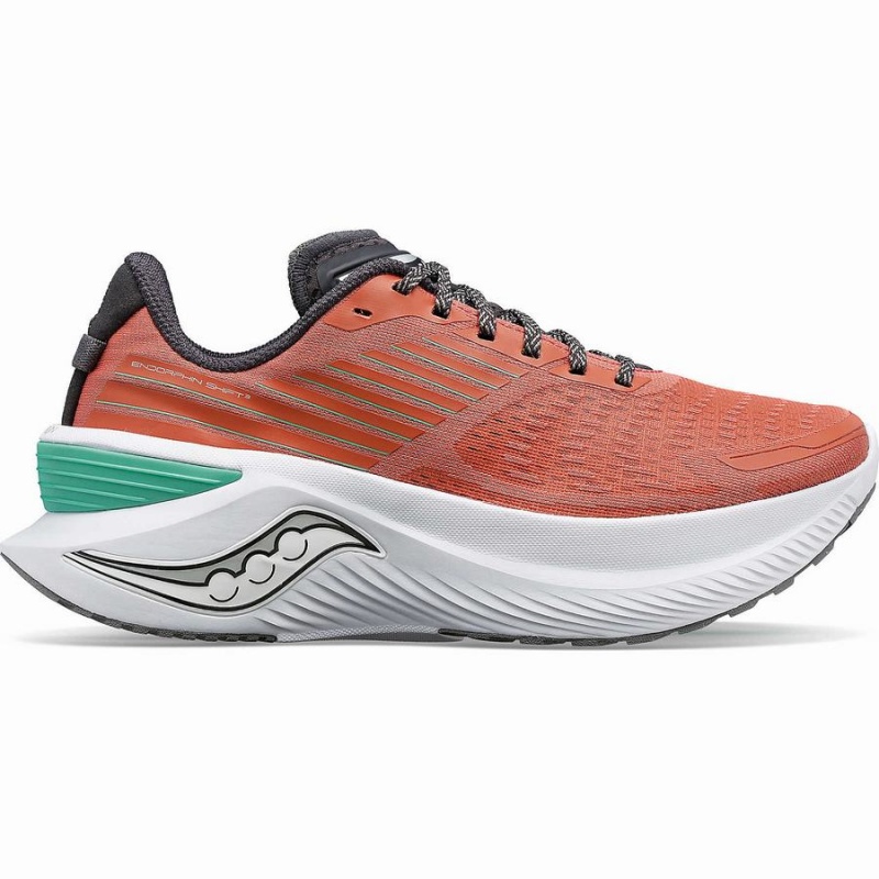 Women\'s Saucony Endorphin Shift 3 Running Shoes Orange | UAE S73945-W07