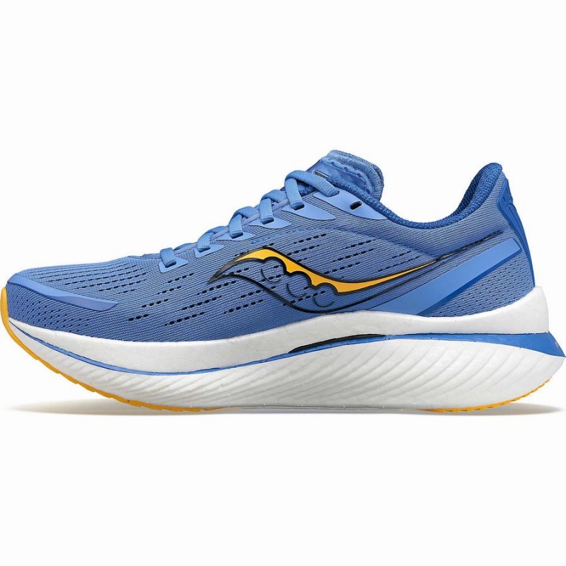 Women's Saucony Endorphin Speed 3 Running Shoes Blue / Gold | UAE S12578-Y15