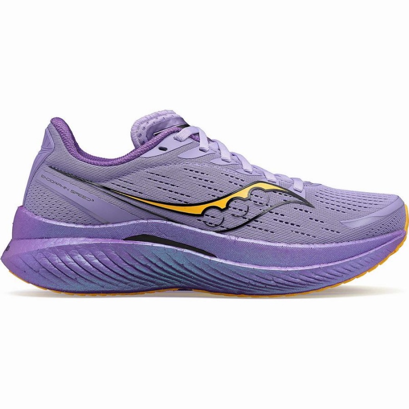 Women\'s Saucony Endorphin Speed 3 Running Shoes Gold | UAE S63125-P13