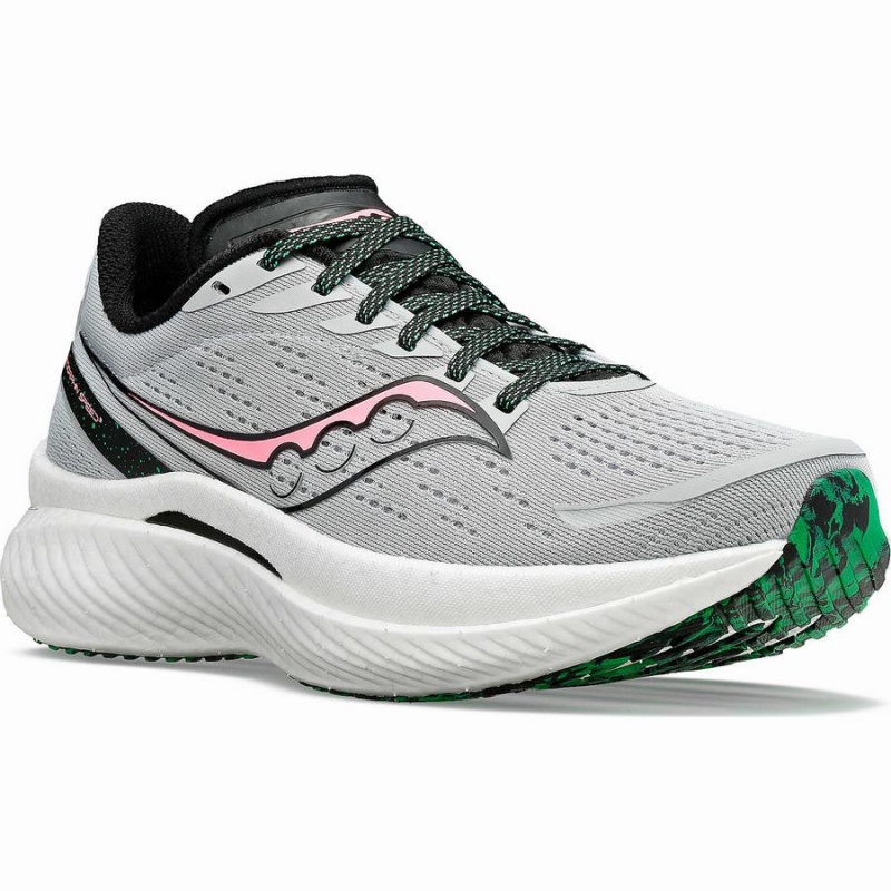 Women's Saucony Endorphin Speed 3 Running Shoes Grey | UAE S40983-X96