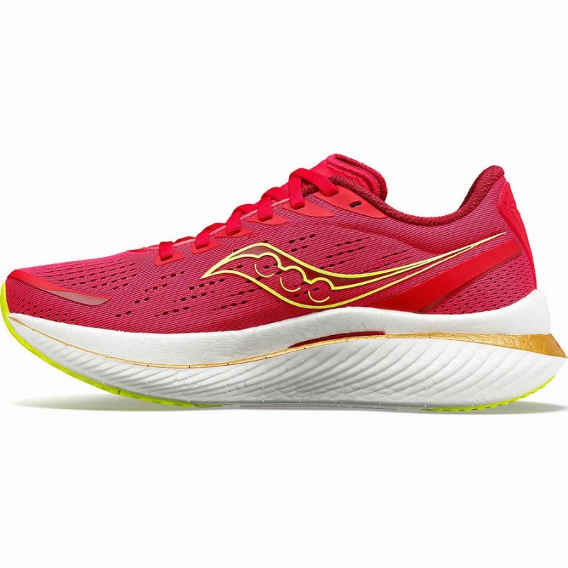 Women's Saucony Endorphin Speed 3 Running Shoes Red / Rose | UAE S48716-V25