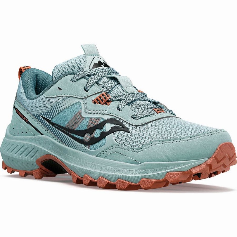 Women's Saucony Excursion TR16 Trail Running Shoes Turquoise | UAE S46953-C90