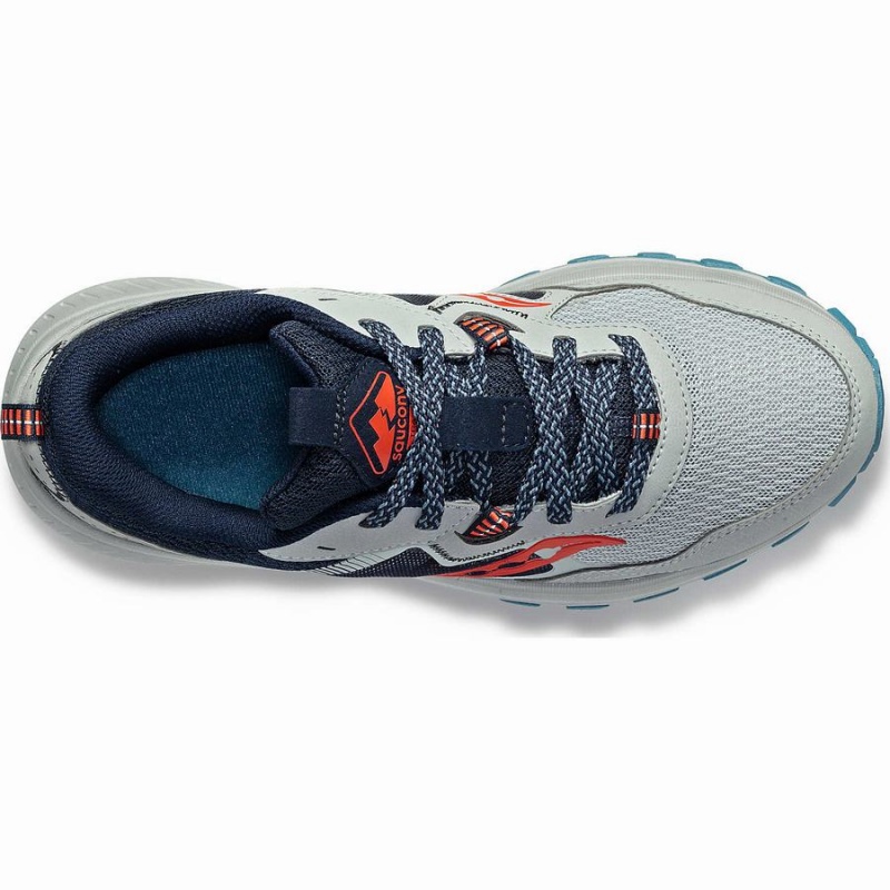 Women's Saucony Excursion TR16 Trail Running Shoes Grey / Navy | UAE S69785-N49