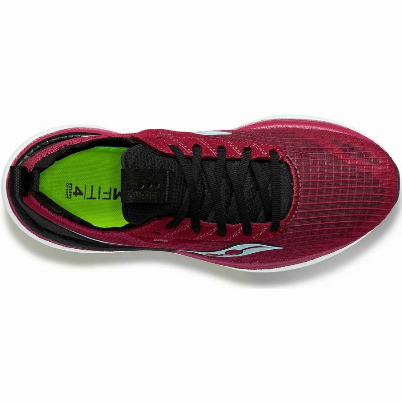 Women's Saucony Freedom Crossport Running Shoes Red / Black | UAE S29308-H17