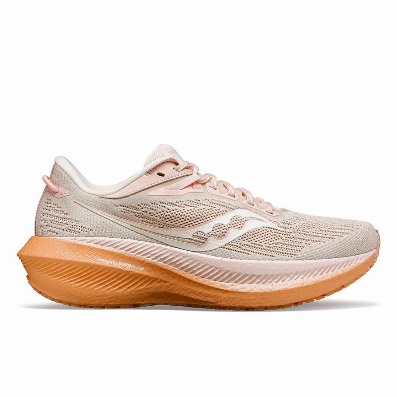 Women's Saucony Galentine's Day Triumph 21 Running Shoes Pink | UAE S82435-Q41