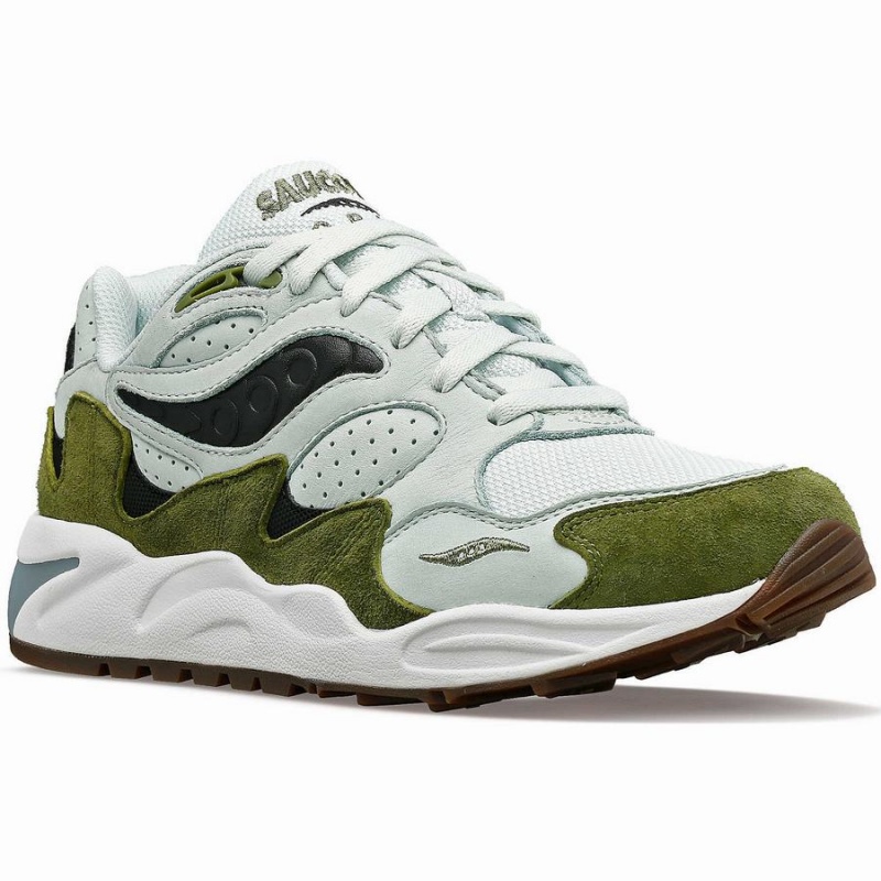 Women's Saucony Grid Shadow 2 Sneakers Green / Green | UAE S17983-K30